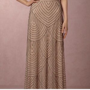 BHLDN Adrianna Pappel Beaded Skirt